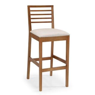 Banqueta Madeira Ripada