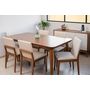 Conjunto Mesa Nit Palito Madeira — foto 1