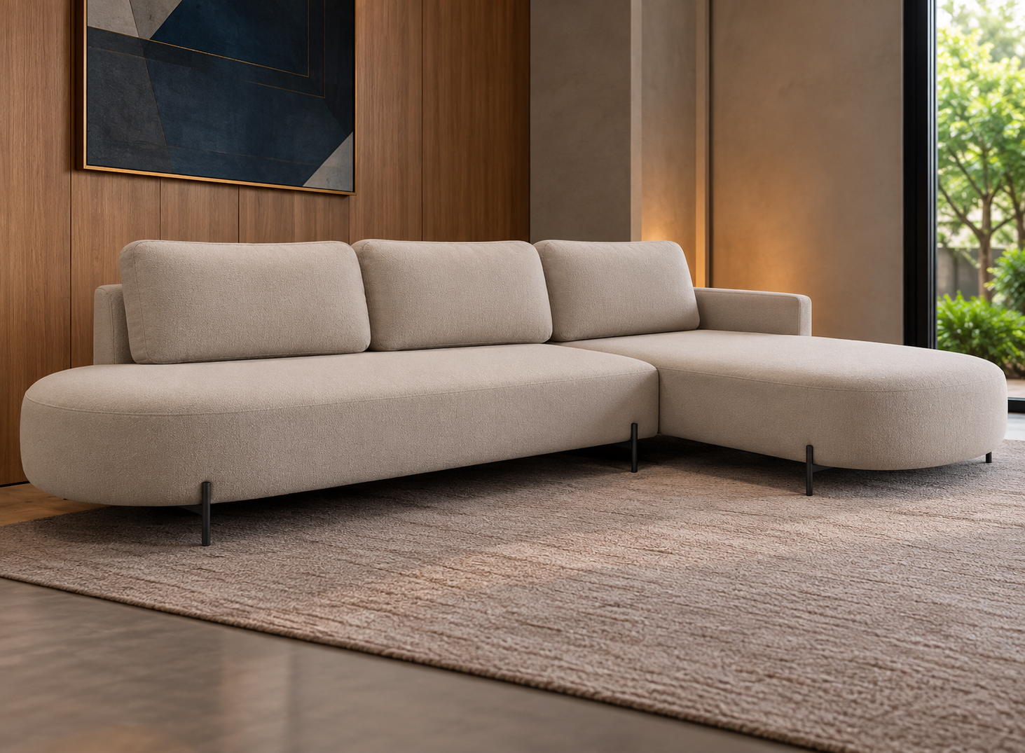 Sofá Chaise Lauf
